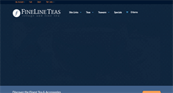 Desktop Screenshot of finelineteas.com
